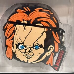 Child's Play CHUCKY True Wireless Earbud CASE Cover for Apple AirPods Gen 1 & 2